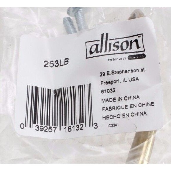 Amerock 253LB Allison Cabinet Pull, Light Antique Brass Lot of 6 - Picture 3 of 3